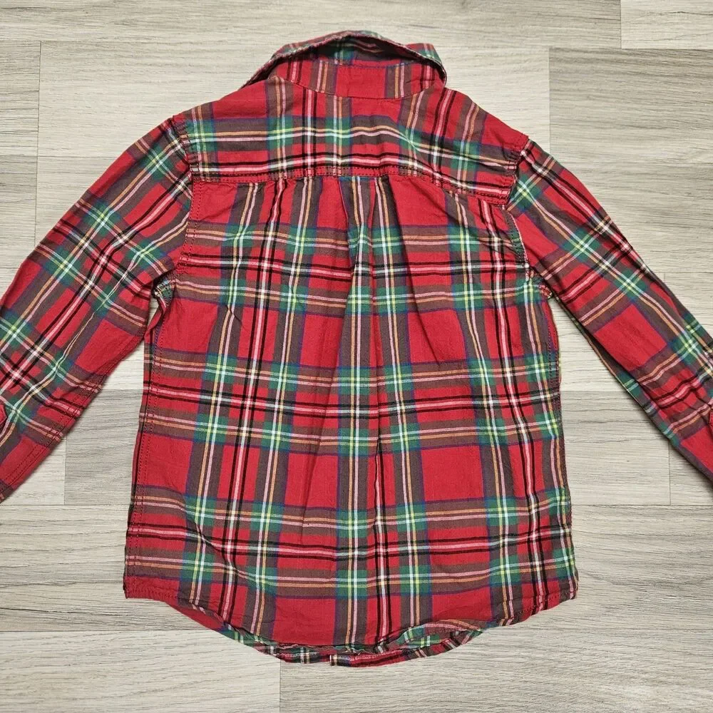 Boys Longsleeve Stripe Shirts Size 5/6 Casual Tommy Bahama Zara Carters Holiday